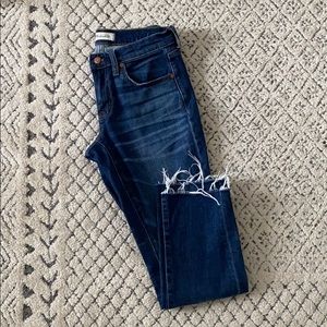 Madewell slim boyfriend jeans